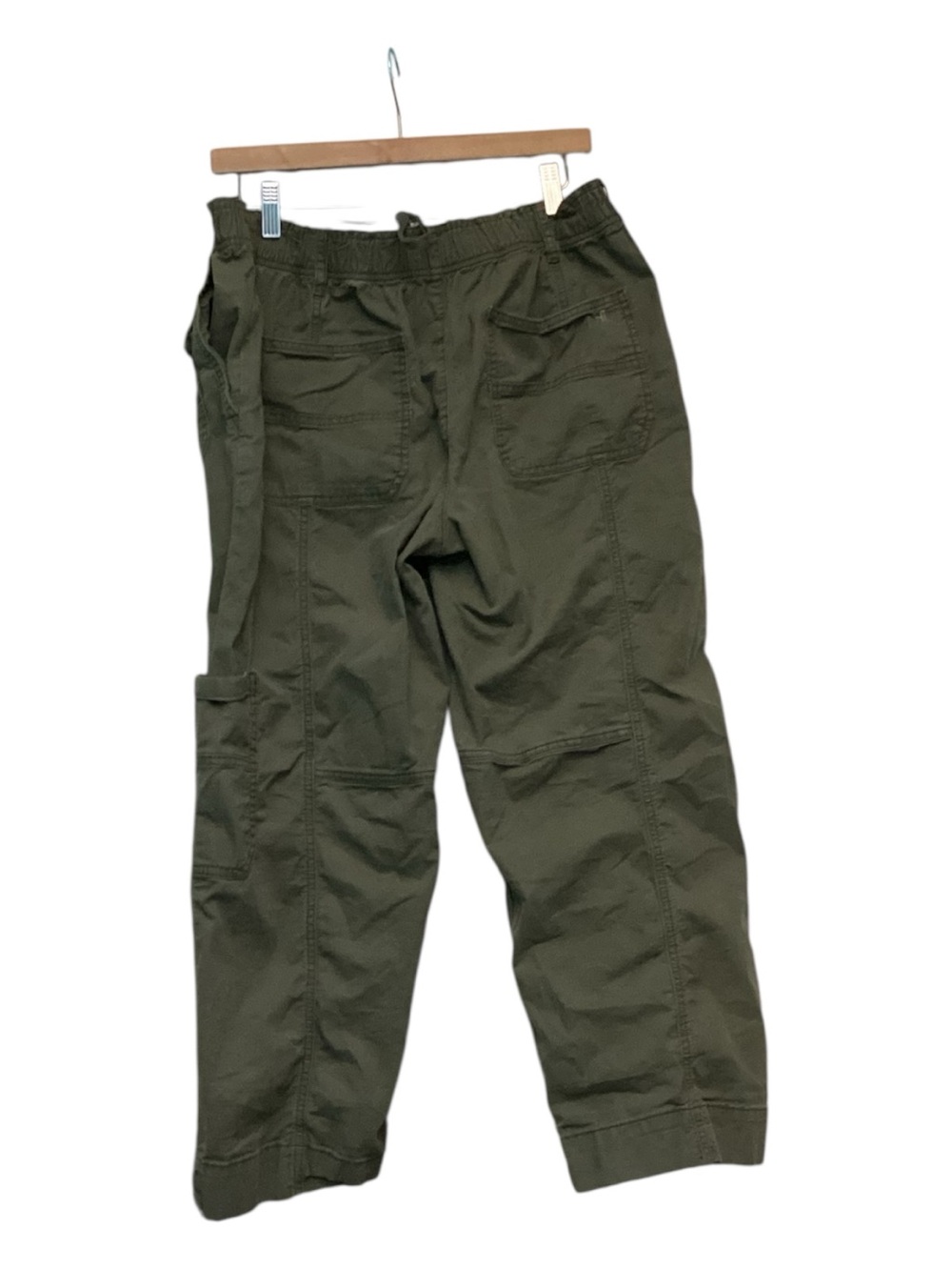 Olive Green Cargo Utility Pants - Picture 3 of 5